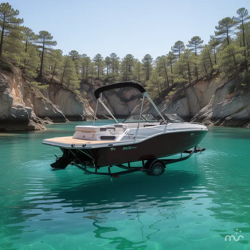 Slide: The Image of Starcraft SVX 210 IO 200hp and Trailer 2026 - 4