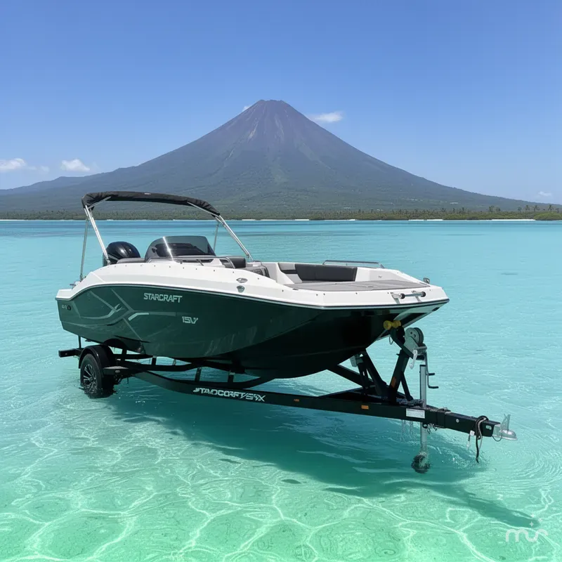 Slide: The Image of Starcraft SVX OB 191 w/150hp and Trailer 2026 - 2