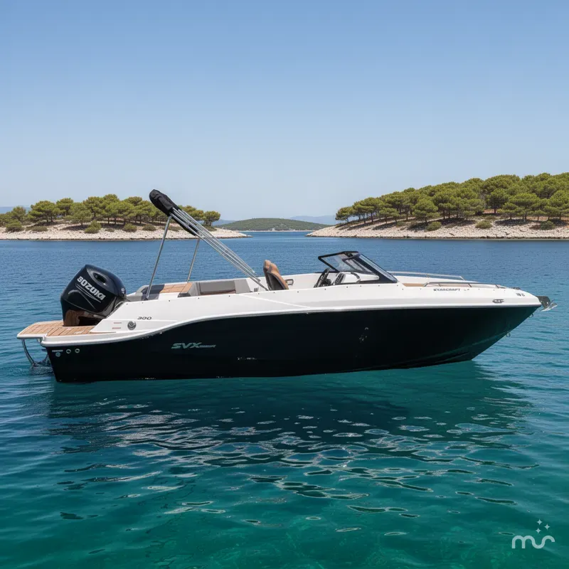 Slide: The Image of Starcraft SVX 210 DC OB w/200hp and Trailer 2026 - 2