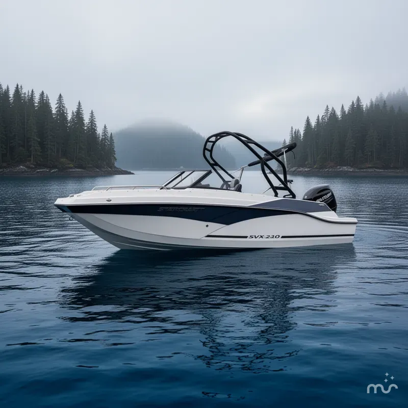 Slide: The Image of Starcraft SVX 210 DC OB w/200hp and Trailer 2026 - 2