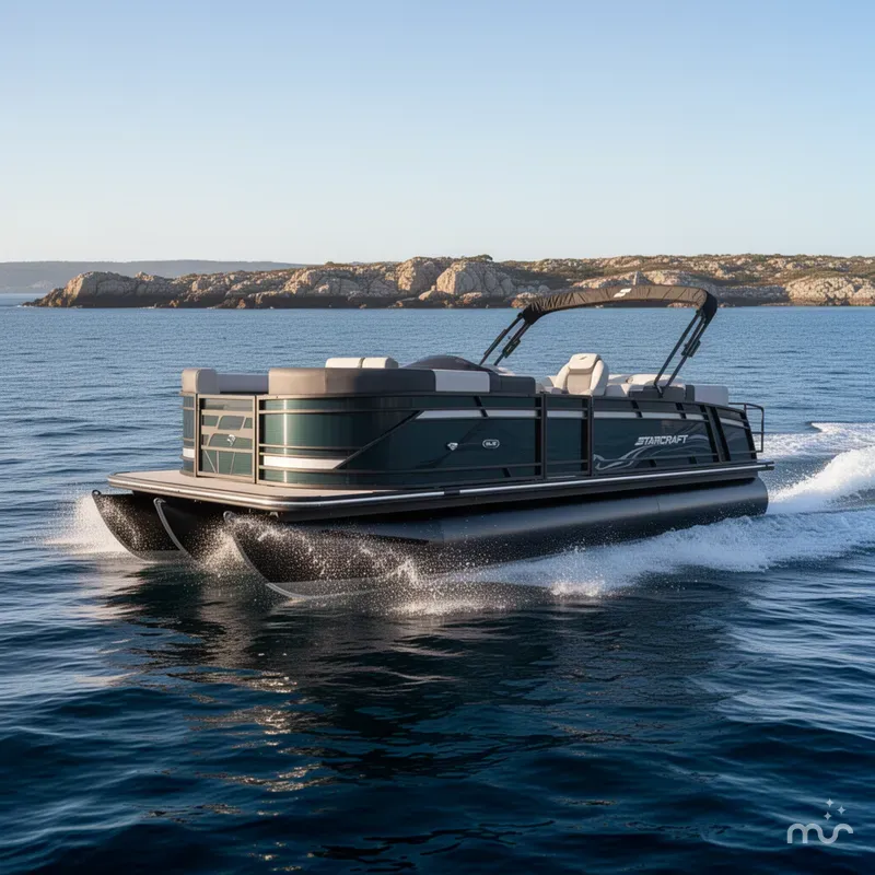 Slide: The Image of Starcraft SLS 3 R Tri-Toon Includes 200hp and Trailer 2026 - 4