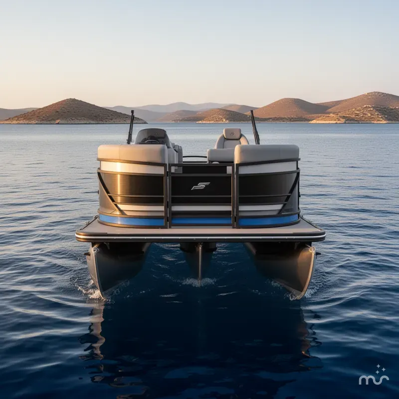 Slide: The Image of Starcraft SLS 3 Q DH Tri-Toon Includes 200hp and Trailer 2026 - 1