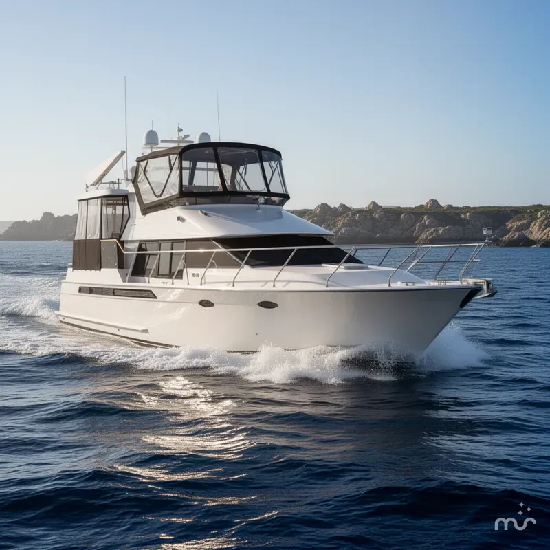 The Image of Ocean Alexander 440 Sundeck CPMY 1990 - 0