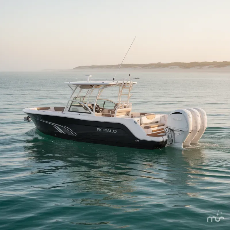 Slide: The Image of Robalo R317 Dual Console 2023 - 0