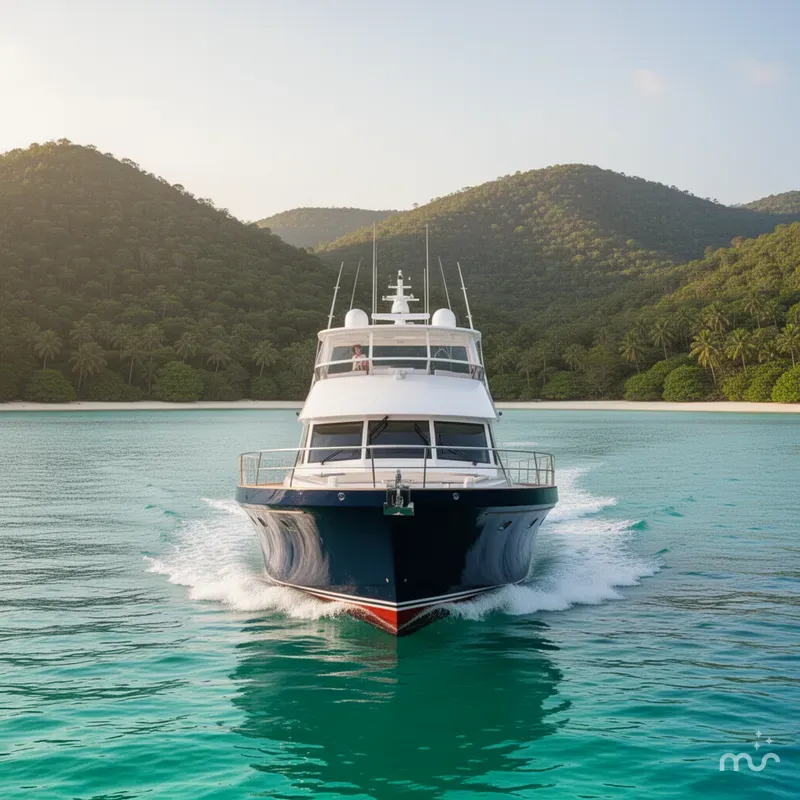 Slide: The Image of Hunt 63 Flybridge 2027 - 1