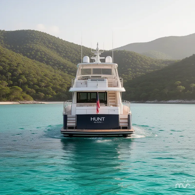 Slide: The Image of Hunt 63 Flybridge 2027 - 3