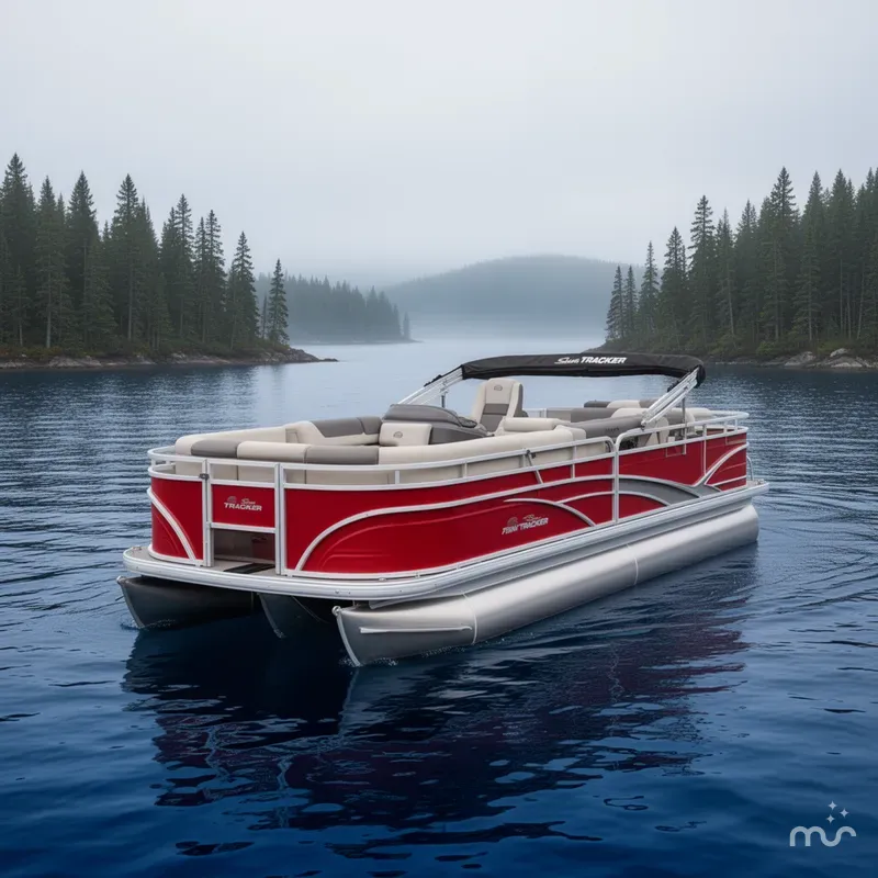 Slide: The Image of Sun Tracker Fishin' Barge 22 DLX 2026 - 3