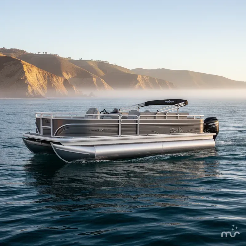 The Image of Sun Tracker Fishin' Barge 22 DLX 2026 - 0