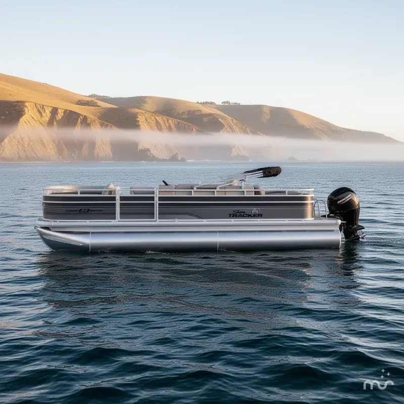 Slide: The Image of Sun Tracker Fishin' Barge 22 DLX 2026 - 2