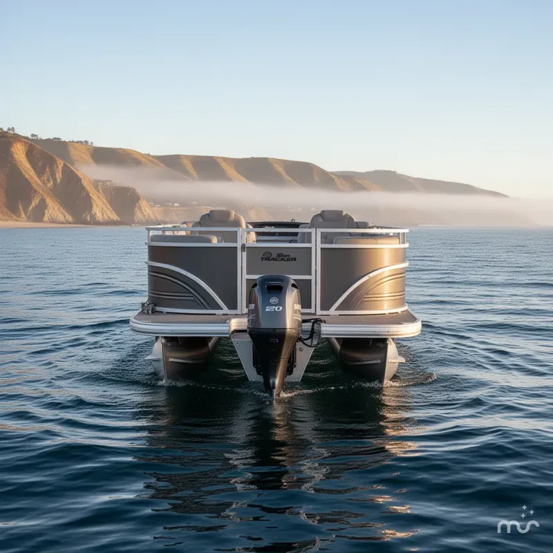 Slide: The Image of Sun Tracker Fishin' Barge 22 DLX 2026 - 3