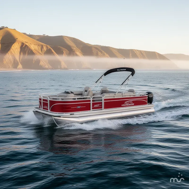 Slide: The Image of Sun Tracker Fishin' Barge 22 DLX 2026 - 4