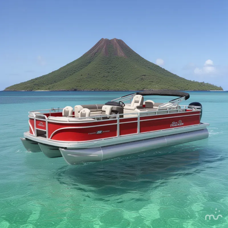 The Image of Sun Tracker Fishin' Barge 22 DLX 2026 - 0