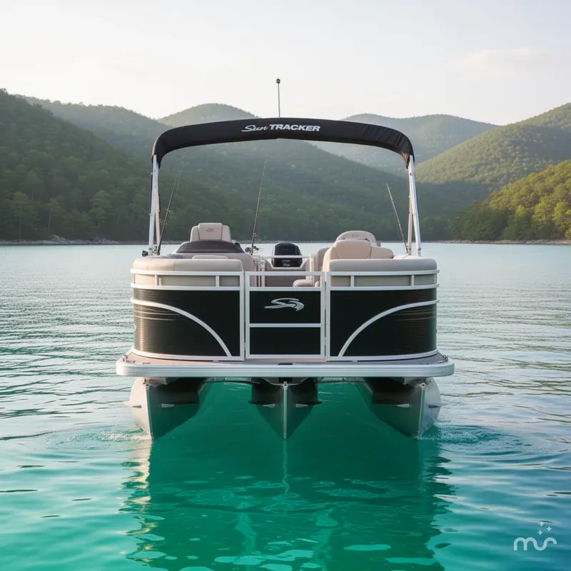 Slide: The Image of Sun Tracker Fishin' Barge 22 DLX 2026 - 3