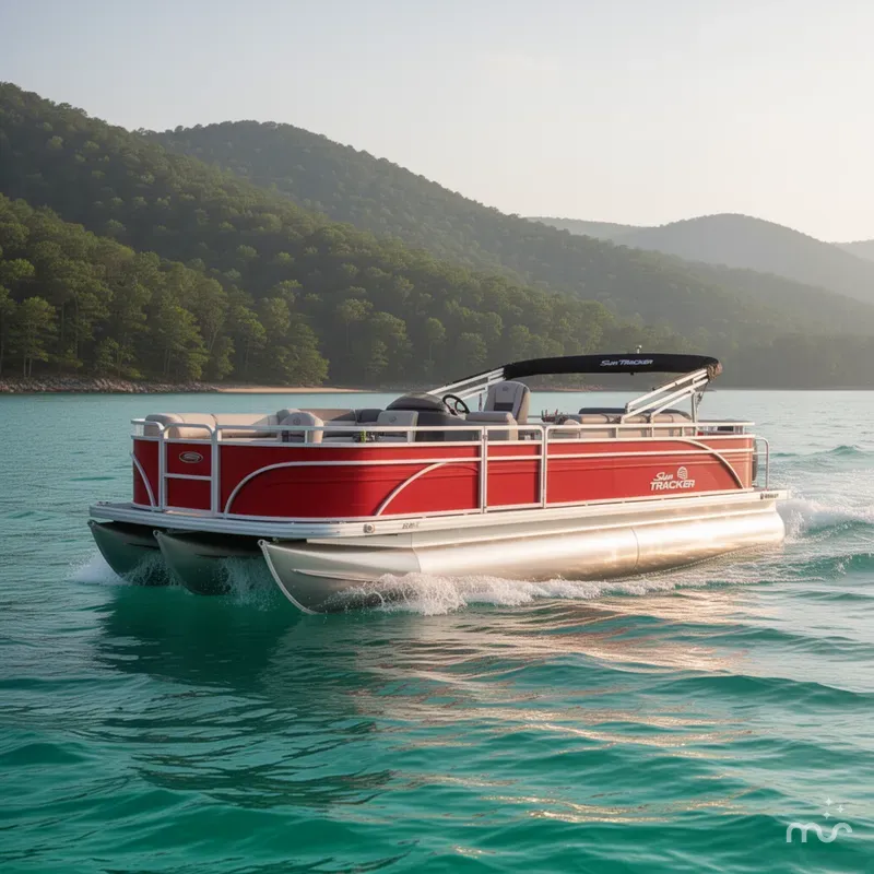 Slide: The Image of Sun Tracker Fishin' Barge 22 DLX 2026 - 4