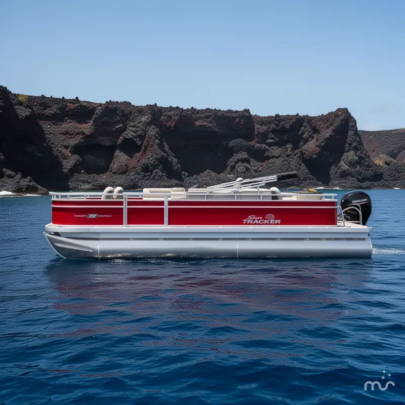The Image of Sun Tracker Fishin' Barge 22 DLX 2026 - 0