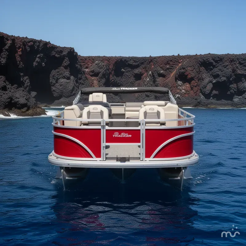 Slide: The Image of Sun Tracker Fishin' Barge 22 DLX 2026 - 3