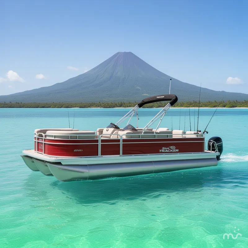 The Image of Sun Tracker Fishin' Barge 22 DLX 2026 - 0
