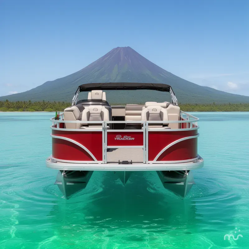 Slide: The Image of Sun Tracker Fishin' Barge 22 DLX 2026 - 3