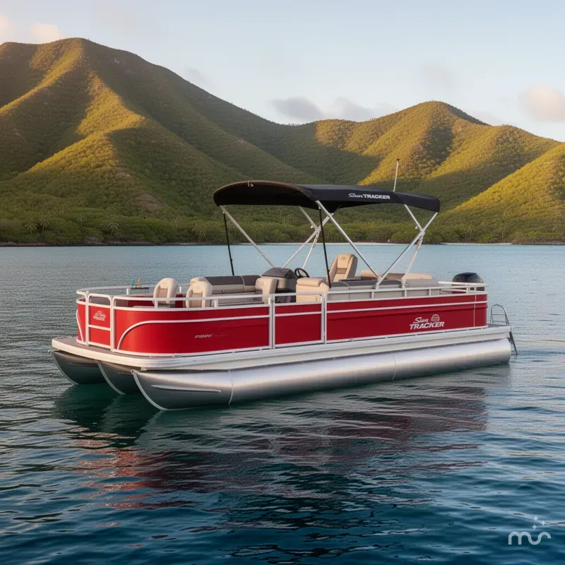 The Image of Sun Tracker Fishin' Barge 22 DLX 2026 - 0