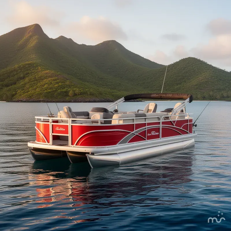 Slide: The Image of Sun Tracker Fishin' Barge 22 DLX 2026 - 3