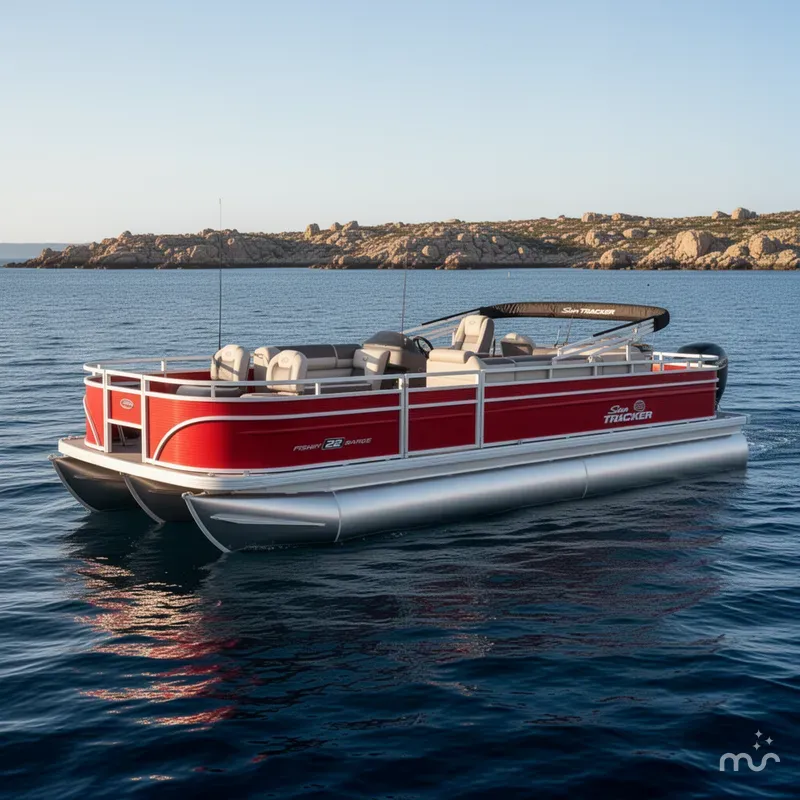 The Image of Sun Tracker Fishin' Barge 22 DLX 2026 - 0