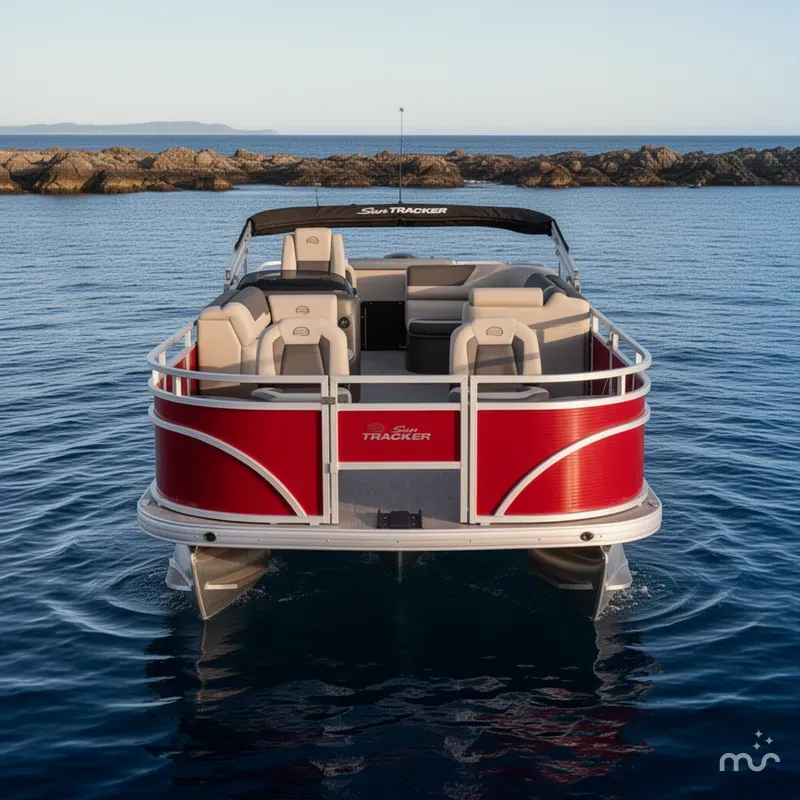 Slide: The Image of Sun Tracker Fishin' Barge 22 DLX 2026 - 3