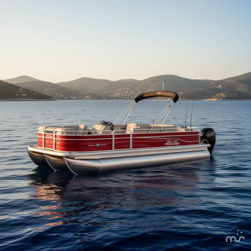 The Image of Sun Tracker Fishin' Barge 22 DLX 2026 - 0