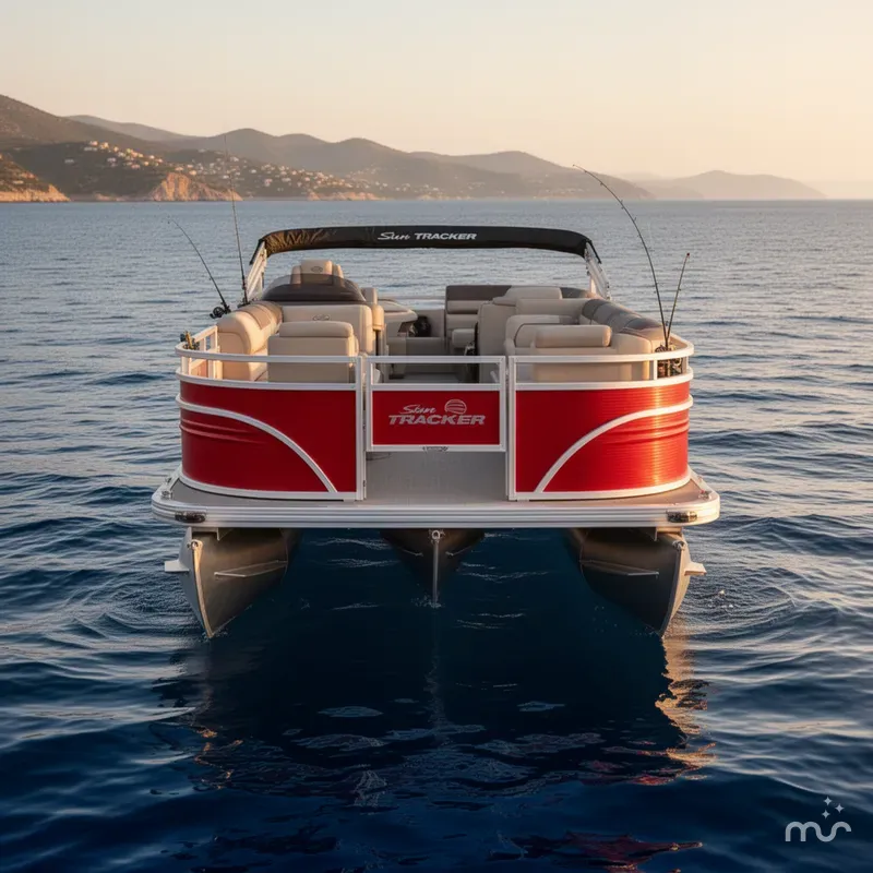 Slide: The Image of Sun Tracker Fishin' Barge 22 DLX 2026 - 3