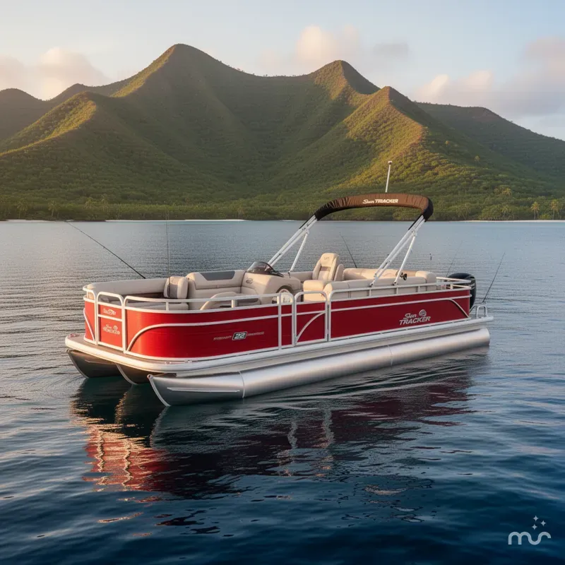 The Image of Sun Tracker Fishin' Barge 22 DLX 2026 - 0