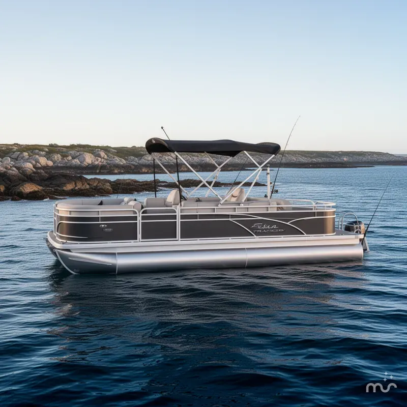 Slide: The Image of Sun Tracker Fishin' Barge 22 DLX 2026 - 2