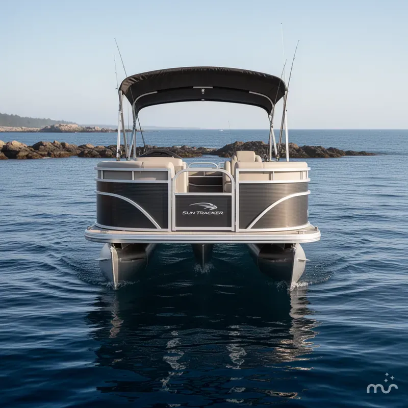 Slide: The Image of Sun Tracker Fishin' Barge 22 DLX 2026 - 3