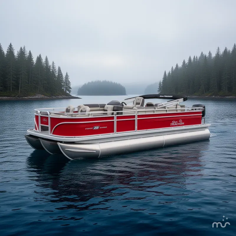The Image of Sun Tracker Fishin' Barge 22 DLX 2026 - 0