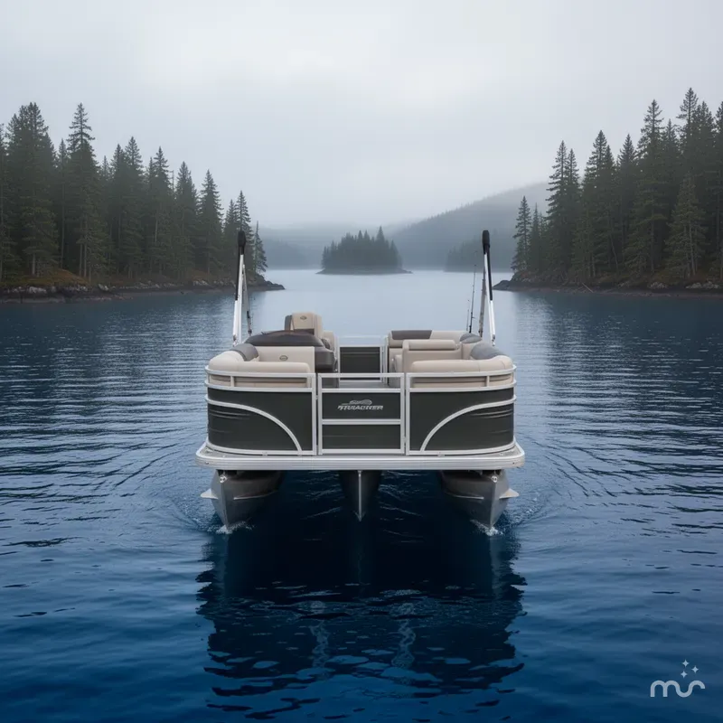 Slide: The Image of Sun Tracker Fishin' Barge 22 DLX 2026 - 3