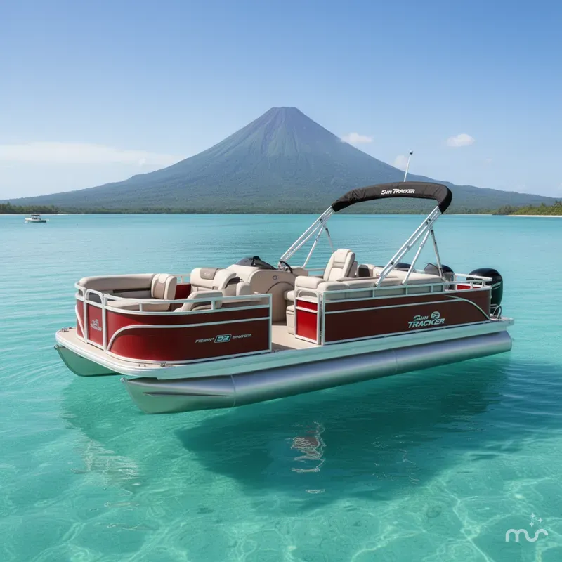 The Image of Sun Tracker Fishin' Barge 22 DLX 2026 - 0