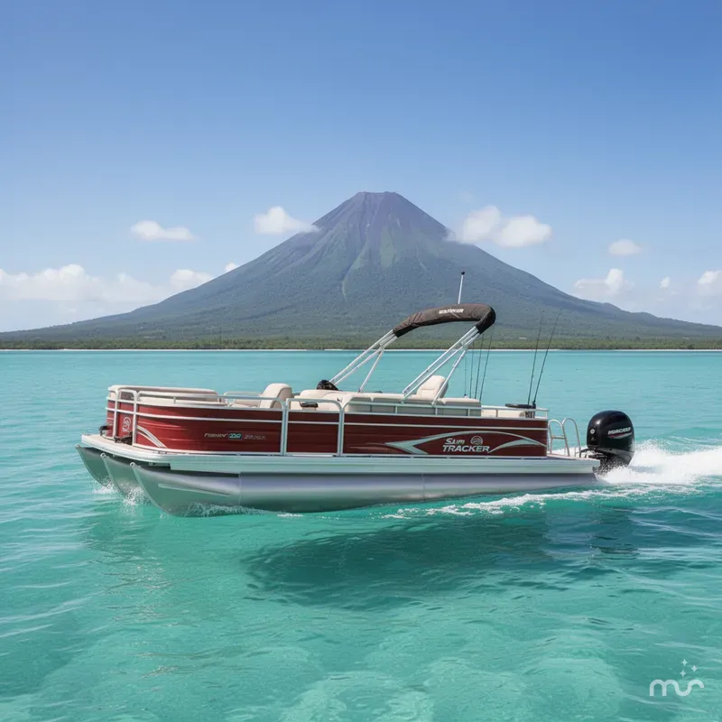 Slide: The Image of Sun Tracker Fishin' Barge 22 DLX 2026 - 4
