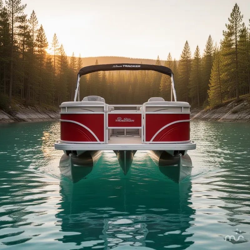 Slide: The Image of Sun Tracker Fishin' Barge 22 DLX 2026 - 1