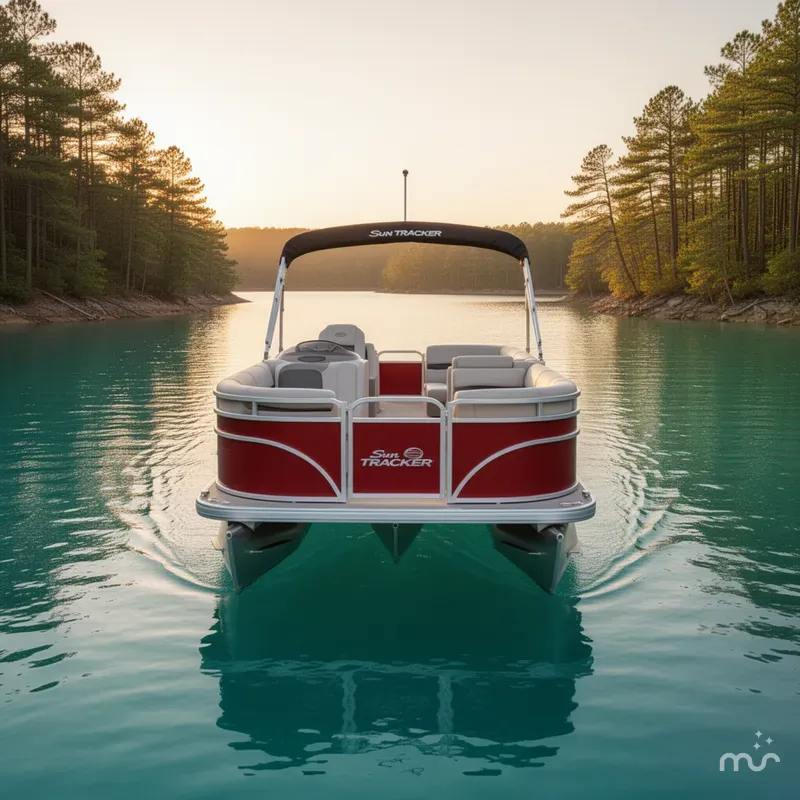 Slide: The Image of Sun Tracker Fishin' Barge 22 DLX 2026 - 3