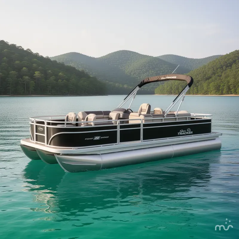 The Image of Sun Tracker Fishin' Barge 22 DLX 2026 - 0