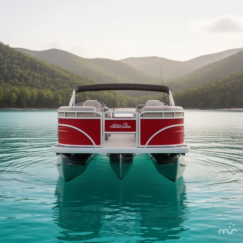 Slide: The Image of Sun Tracker Fishin' Barge 22 DLX 2026 - 3