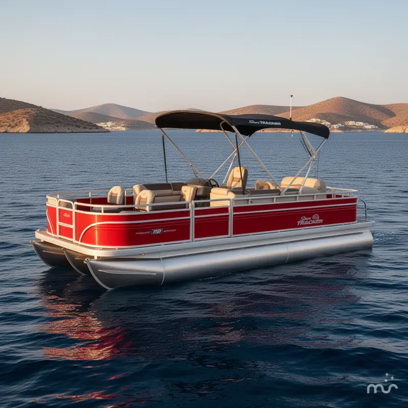 The Image of Sun Tracker Fishin' Barge 22 DLX 2026 - 0