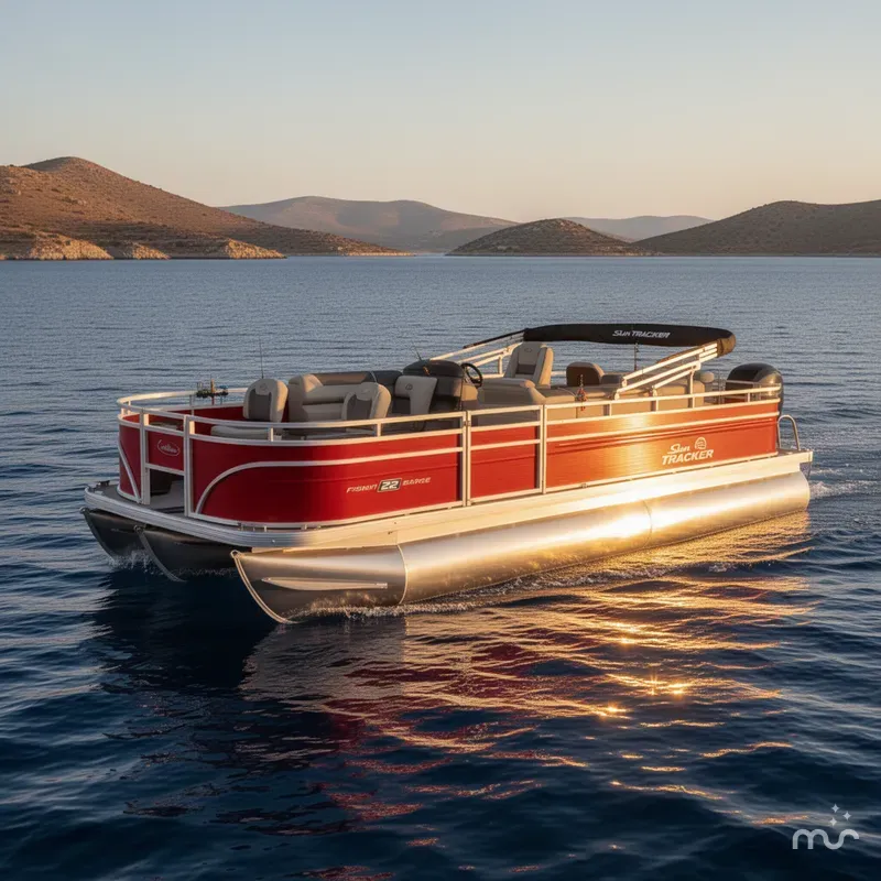Slide: The Image of Sun Tracker Fishin' Barge 22 DLX 2026 - 4
