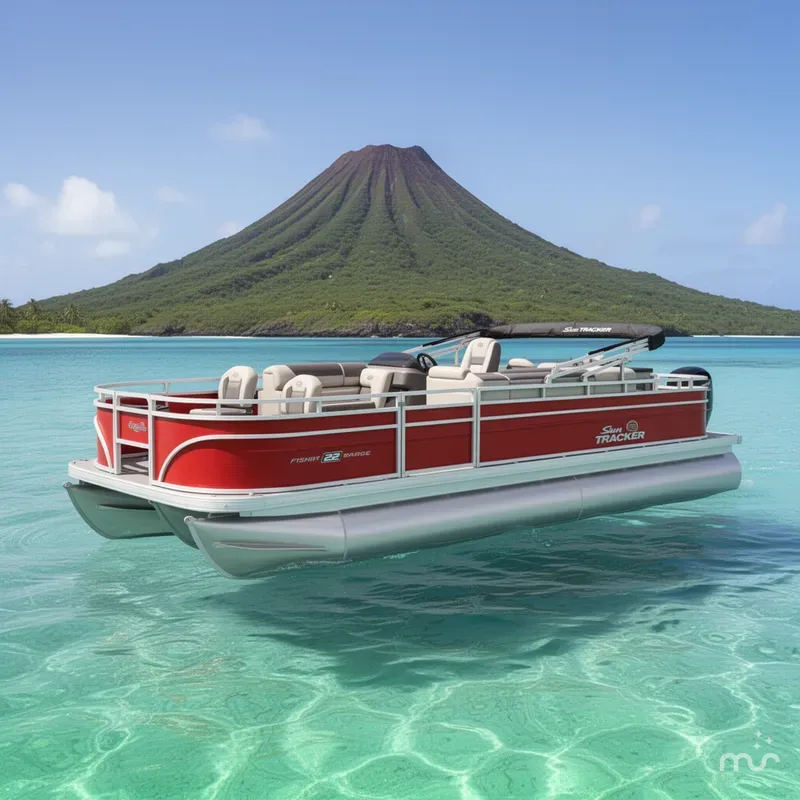 The Image of Sun Tracker Fishin' Barge 22 DLX 2026 - 0