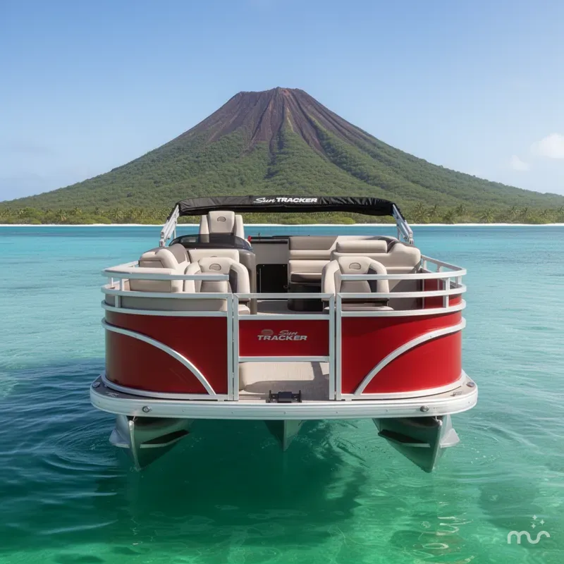 Slide: The Image of Sun Tracker Fishin' Barge 22 DLX 2026 - 3