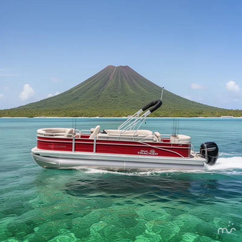 Slide: The Image of Sun Tracker Fishin' Barge 22 DLX 2026 - 4