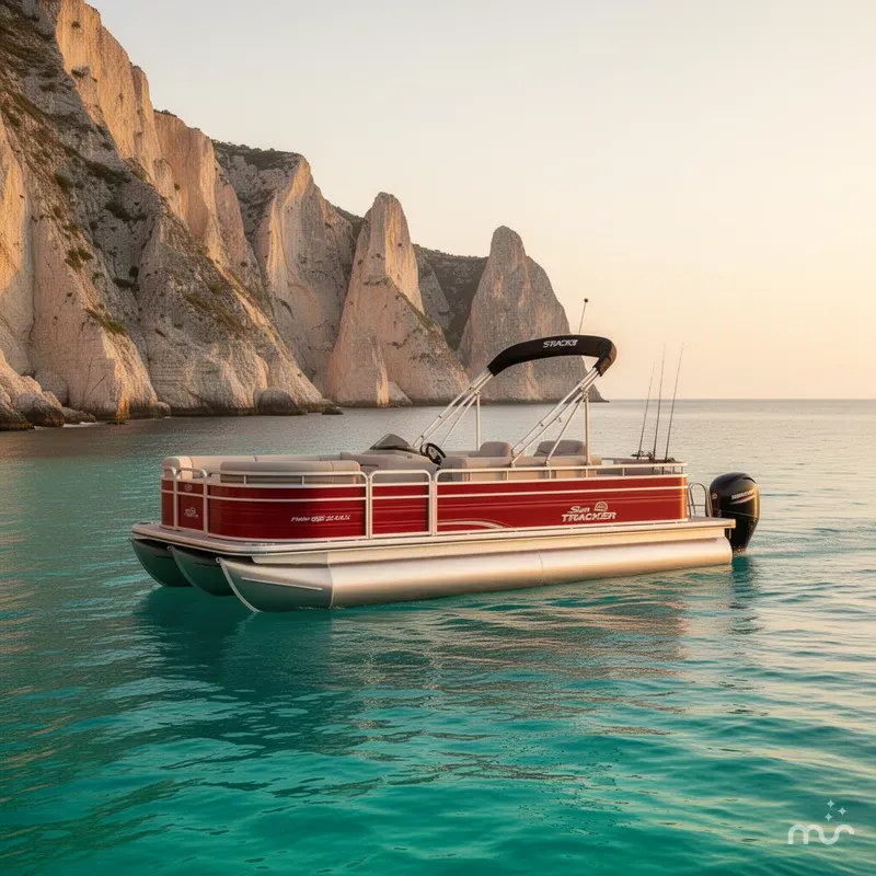 The Image of Sun Tracker Fishin' Barge 22 DLX 2026 - 0