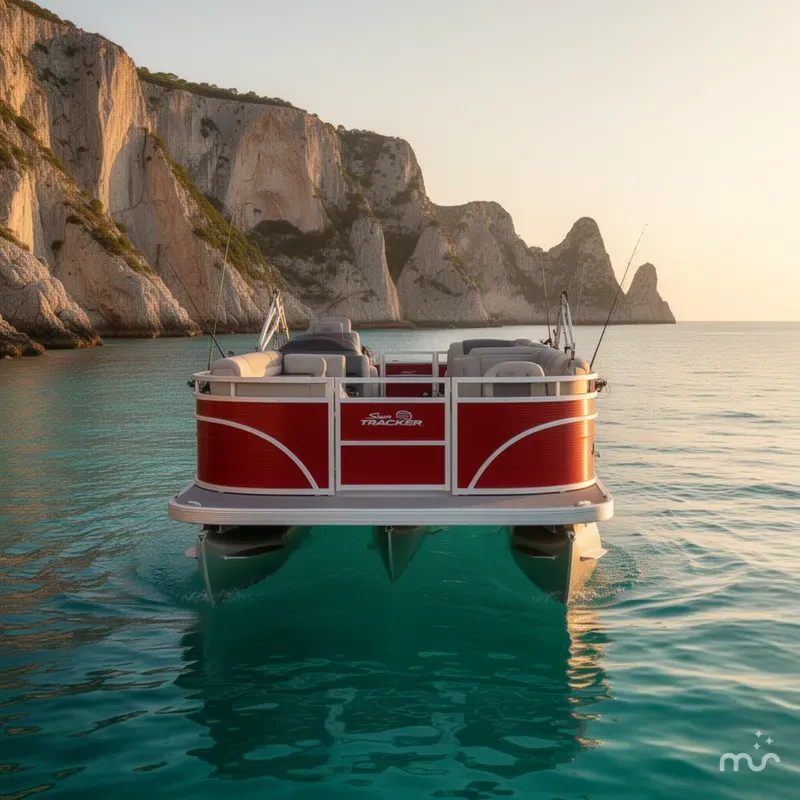 Slide: The Image of Sun Tracker Fishin' Barge 22 DLX 2026 - 3