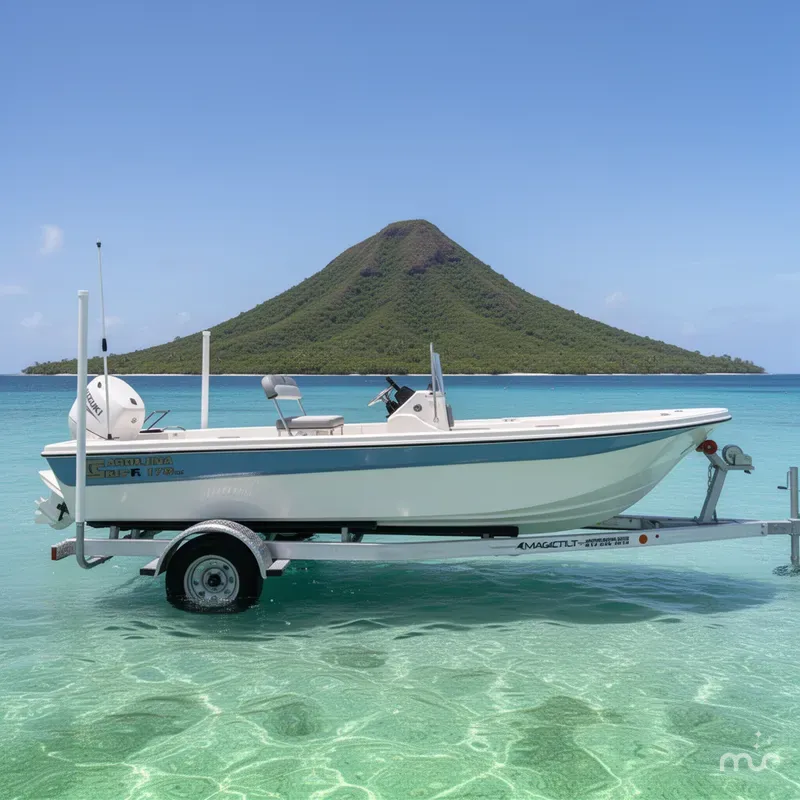 Slide: The Image of Carolina 178 JLS CC WITH 90HP SUZUKI & CUSTOM ALUMINUM TRAILER 2025 - 2