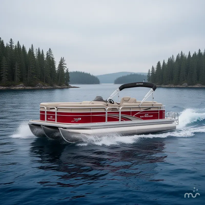 The Image of Sun Tracker Party Barge 24 DLX XP3 2026 - 0