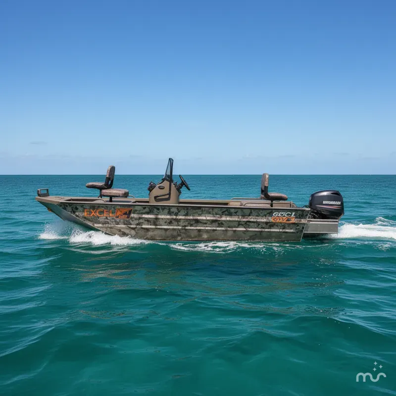 Slide: The Image of Excel 1860 Shallow Water F4 CC Deluxe 2026 - 2