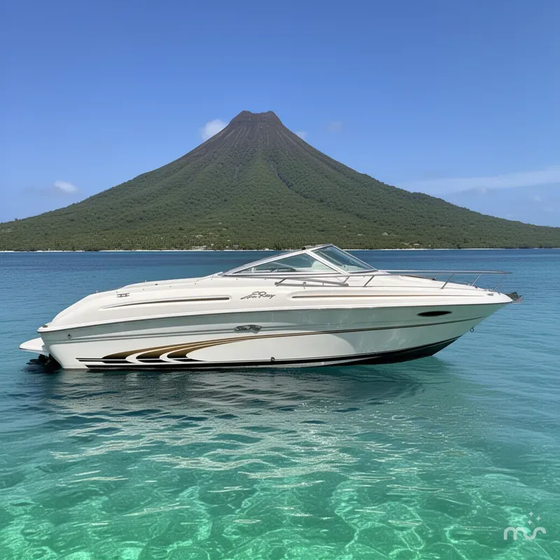 Slide: The Image of Sea Ray 215 Express Cruiser 1998 - 2